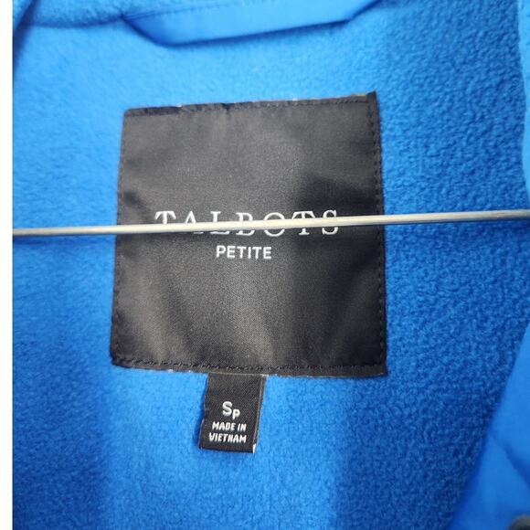 Talbots Blue Quilted Vest - Women's Petite Size Small - Picture 3 of 3